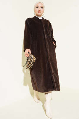 Hakim Yaka Goldfox Kaban Acı Kahve - MODA MERSİ