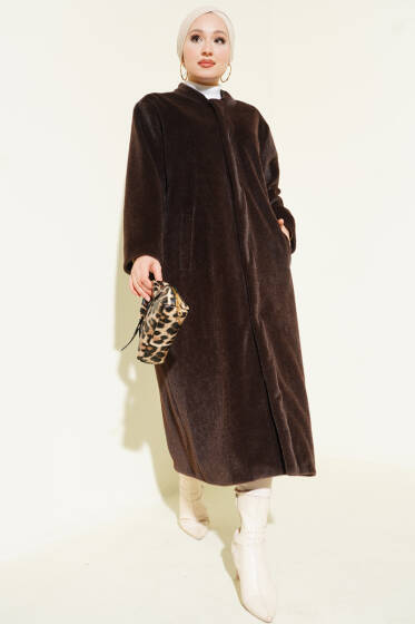 Hakim Yaka Goldfox Kaban Acı Kahve - Kaban