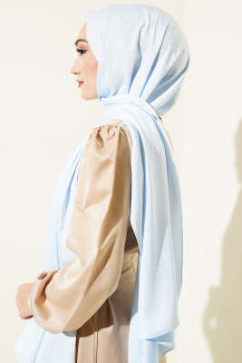 Halka Desen Jakar Şal Bebe Mavi -119 - Yılın Fırsatı