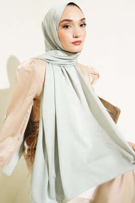 Halka Desen Jakar Şal Mint Yeşili -87 - Yılın Fırsatı