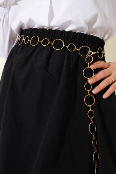 Halka Zincir Kemer Gold - Zincirli Kemer