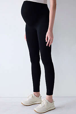 Hamile Viskon Tayt Siyah - DYNAMIC