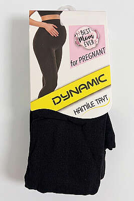 Hamile Viskon Tayt Siyah - Termal Tayt