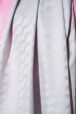 Helezon Desen Jakar Şal Gri - Başörtüsü