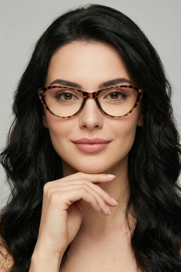 Herakles Serisi Şeffaf Gözlük Leopar - GÜNEŞ GÖZLÜĞÜ