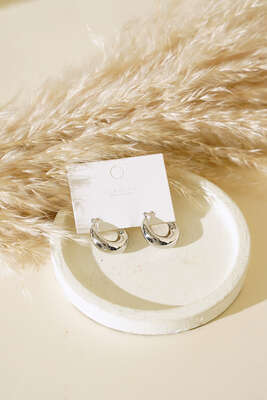 Hilal Model Küpe Gümüş - Yılın Fırsatı