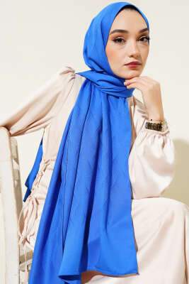 İllüzyon Desen Jakar Şal Saks -46 - Yılın Fırsatı