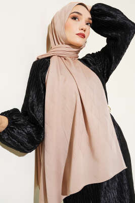 İllüzyon Desen Jakar Şal Taba -17 