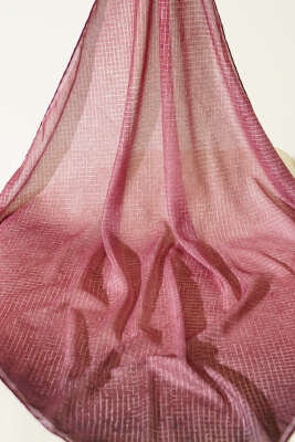 İnce Çizgi Desenli Demore 3'lü Eşarp Seti Asorti - Eşarp Seti