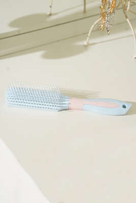 İnce Fırçalı Tarak Mavi - NEW WELL