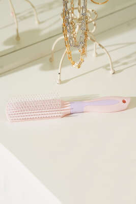 İnce Fırçalı Tarak Pembe - NEW WELL