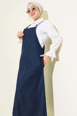 İp Askılı Kot Slopet Lacivert - Tulum & Slopet