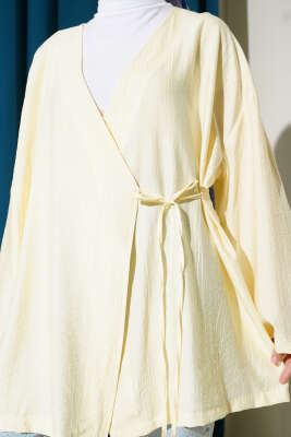 İp Bağlamalı Kimono Lime - 500-700 TL Ürünler
