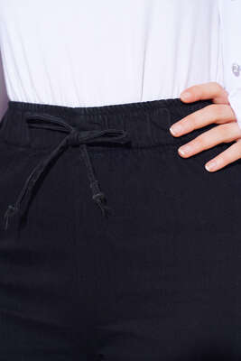 İspanyol Paça Kot Pantolon Siyah - Yılın Fırsatı