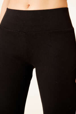 İspanyol Paça Pantolon Siyah - Kadın Giyim Modelleri