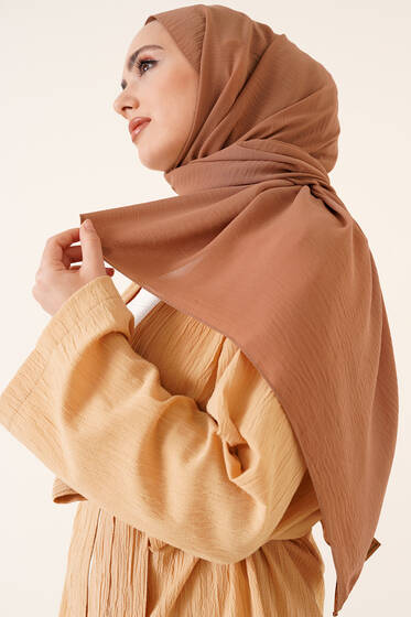 Jazz Serisi Camel Şal - Black&White