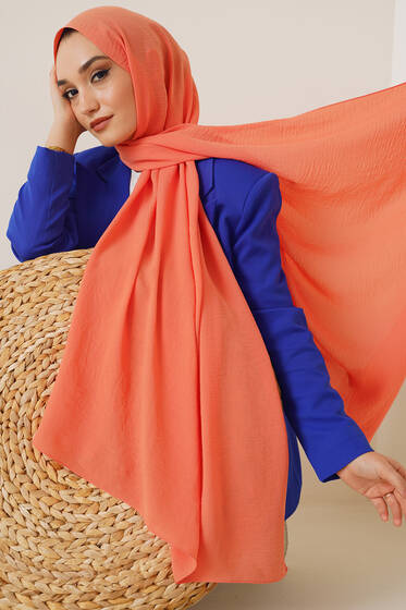 Jazz Serisi Oranj Şal - Black&White