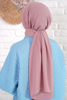 Jazz Serisi Pudra Şal -41 - Başörtüsü
