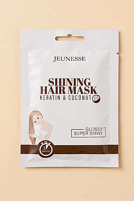 Jeunesse Shining Hair Mask Keratin&coconut 30 gr Saç Maskesi - NEW WELL