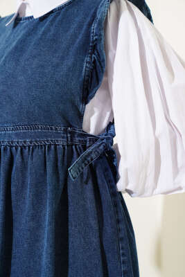 Jile Kot Elbise Kot - Tesettür Elbise