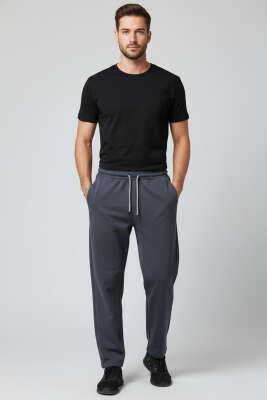 Jogger Scuba Erkek Eşofman Alt Antrasit - Erkek Eşofman Alt