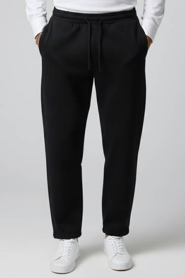 Jogger Scuba Erkek Eşofman Alt Siyah - Erkek Eşofman Alt
