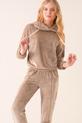 Kadife Camel Sweatshirt 