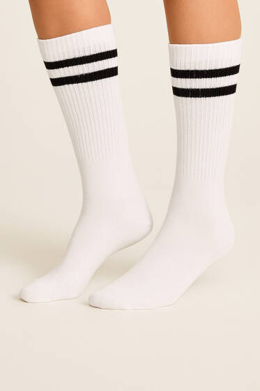 Kadın Kolej Diz altı Çorap Asorti 1 - Kadın Çorap