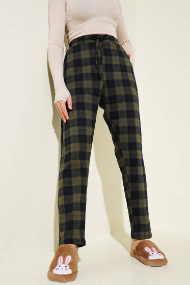 Kadın Versa Pijama Alt Haki - Pijama Alt