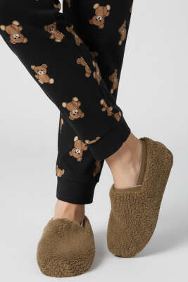 Kadın Yumoş Patik Kahve - SLAYT