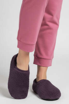 Kadın Yumoş Patik Mürdüm - Babet / Patik Çorap