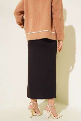 Kalem Etek Kestane - Uzun Etek