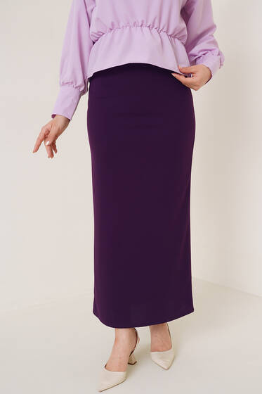 Kalem Etek Mor - Uzun Etek