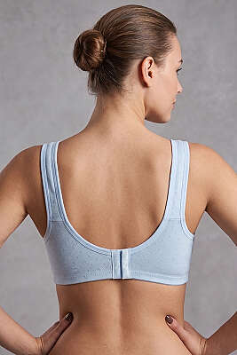 Kalın Askılı Balensiz Sütyen Bebe Mavi - Desteksiz Sütyen