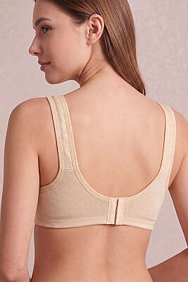 Kalın Askılı Balensiz Sütyen Ten - Desteksiz Sütyen