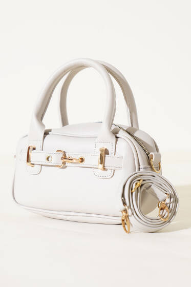 Kanca Kemerli Mini Çanta Taş - Kol Çantası