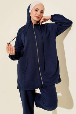 Kanguru Cepli Fermuarlı İkili Takım Parlement - İkili Takım