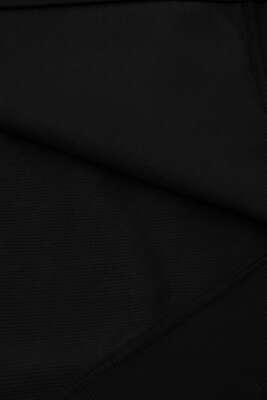 Kanguru Cepli Kapüşonlu Pamuklu Erkek Sweatshirt Siyah - Erkek Sweatshirt