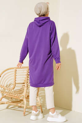 Kanguru Cepli Tunik Mor - 300-500 TL Ürünler