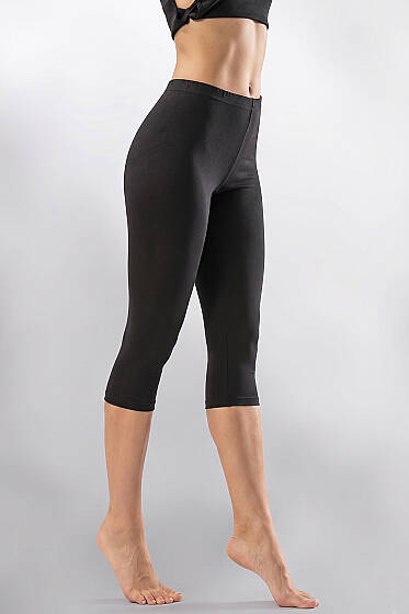 Kapri Tayt Siyah - Spor Tayt