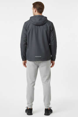 Kapüşonlu Cepli Mevsimlik Erkek Mont Füme - Erkek Mont