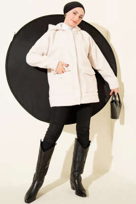 Kapüşonlu Çıtçıtlı Kaban Taş - Kaban