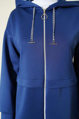 Kapüşonlu Fermuarlı Scuba İkili Takım Lacivert - Scuba Ürünler