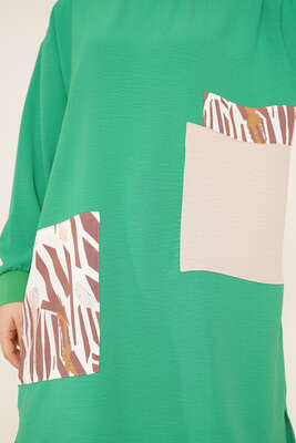 Kare Garnili Tunik Benetton - Tunik