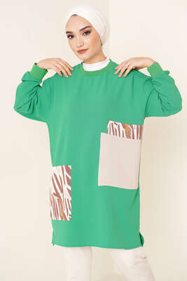 Kare Garnili Tunik Benetton 