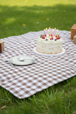 Kareli Masa Örtüsü Taba - MAHİR HAVLU