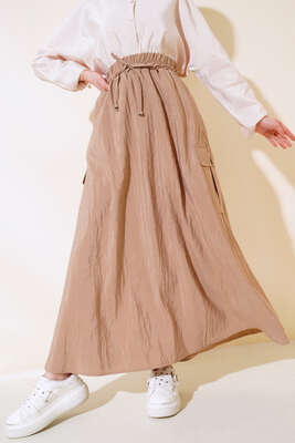 Kargo Cep Etek Latte 