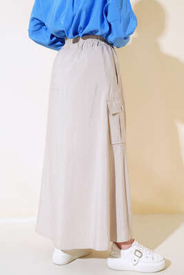 Kargo Cep Etek Taş - Uzun Etek