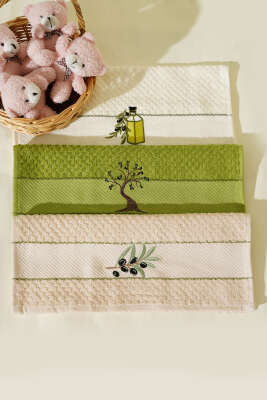 Karışık Desen 3'Lü Havlu Asorti 3 - HAVLU TAKIMLARI