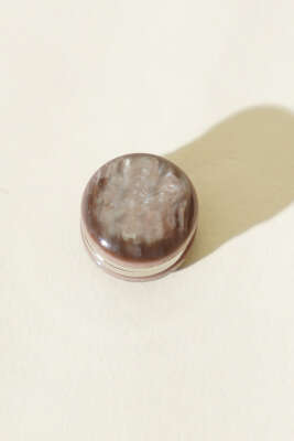 Karışık Desen Eşarp Mıknatısı Latte 